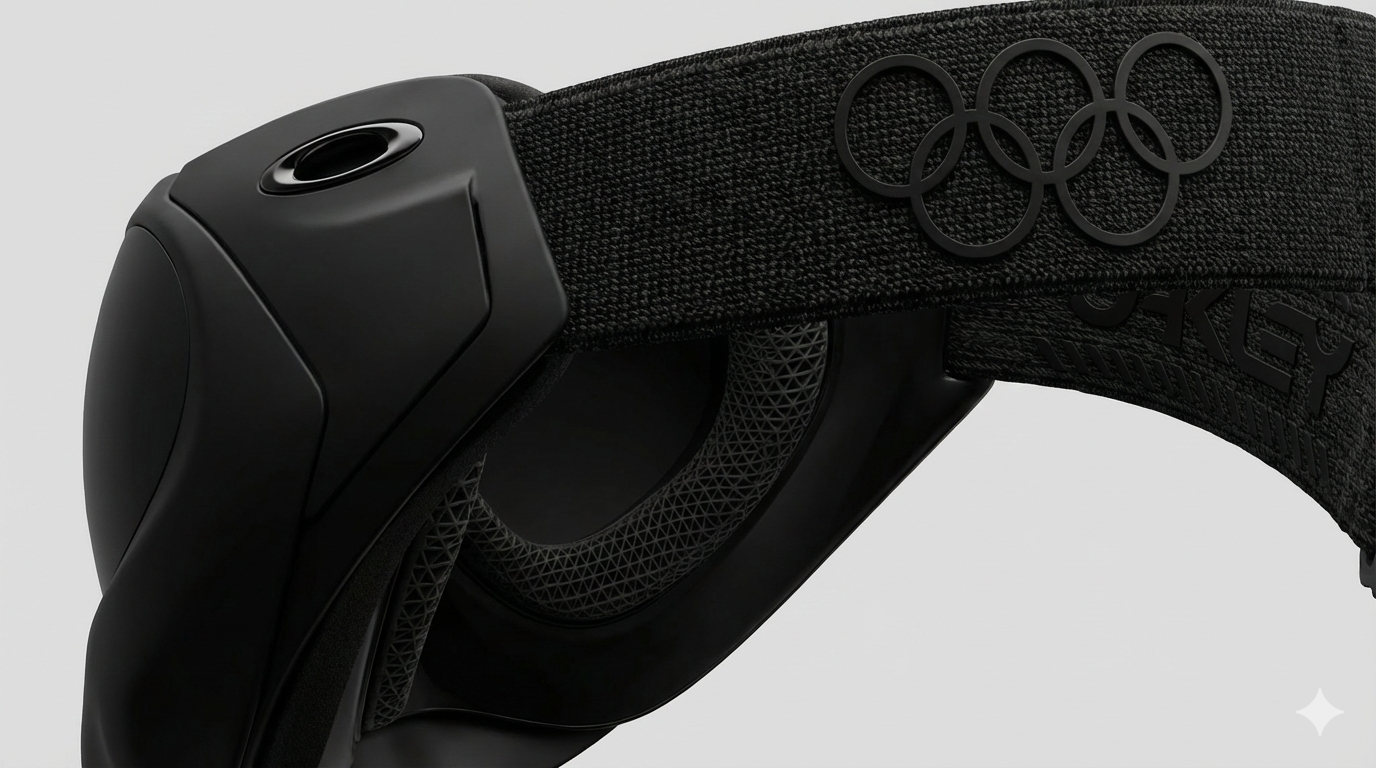 VOID detail render — strap and lattice padding