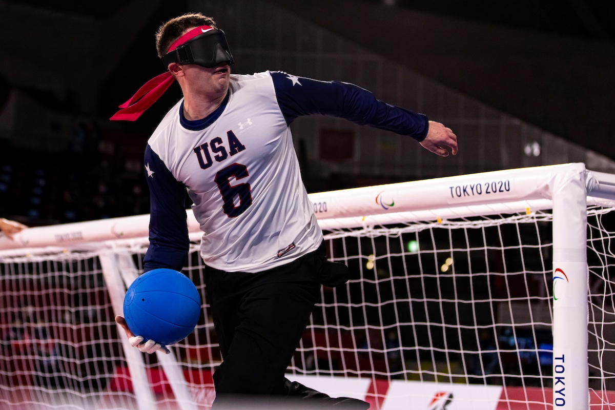 Current regulation goalball goggles