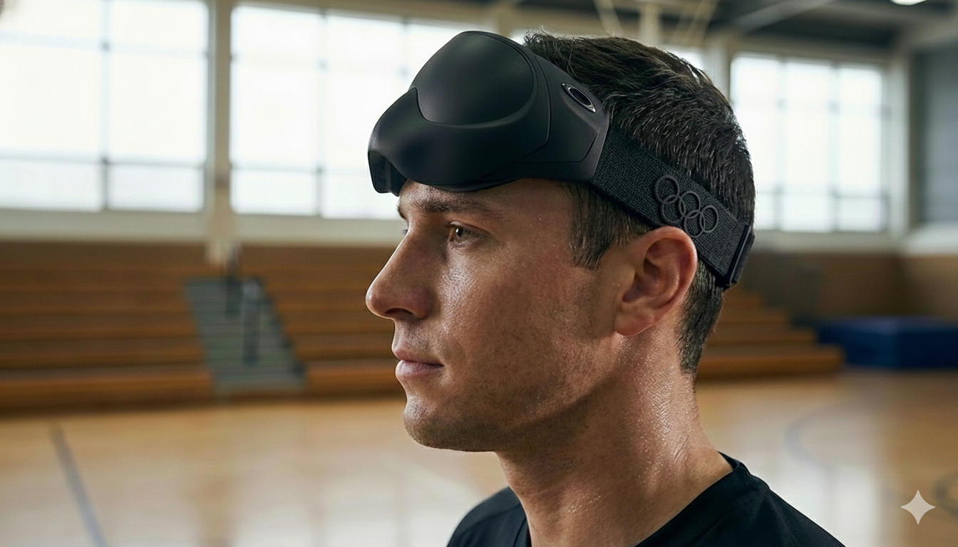 AI render — athlete profile