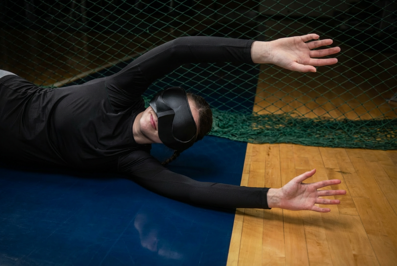 Prototype on body — kneeling